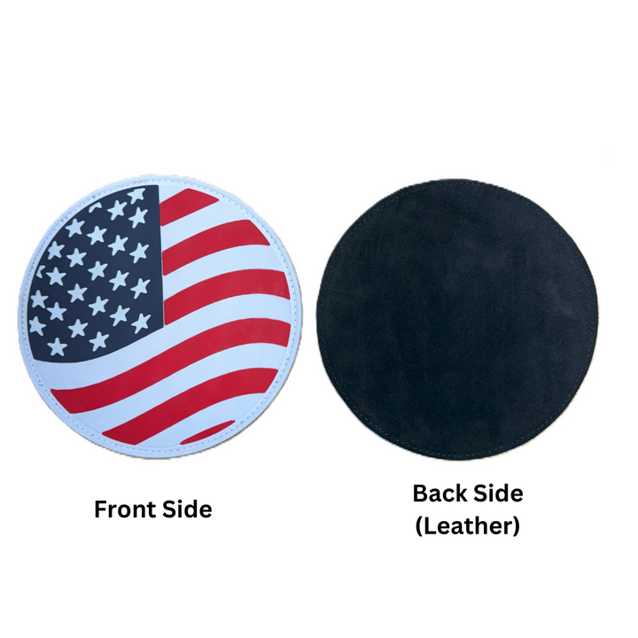 American Flag Premium Rubber Backed Shammy
