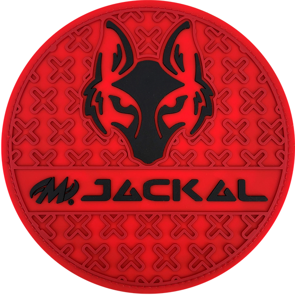 MOTIV GRIP DISK SHAMMY - JACKAL RED/BLACK