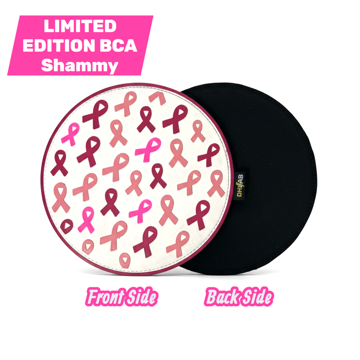 Breast Cancer Awareness Rubber Backed Shammy