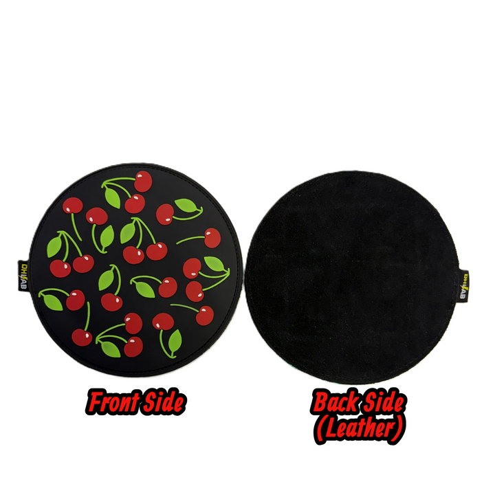 Cherry Rubber Backed Shammy