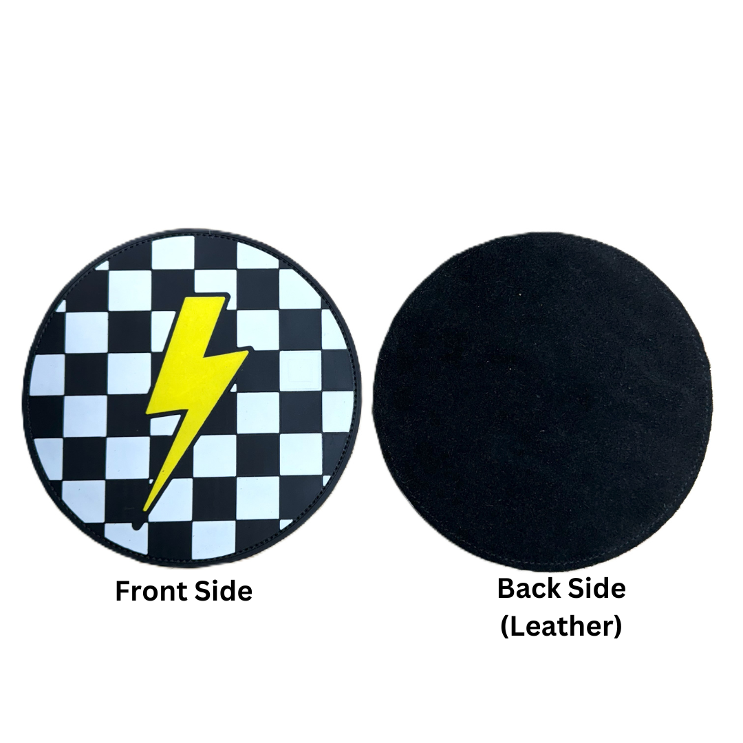 Checkered Premium Rubber Backed Shammy