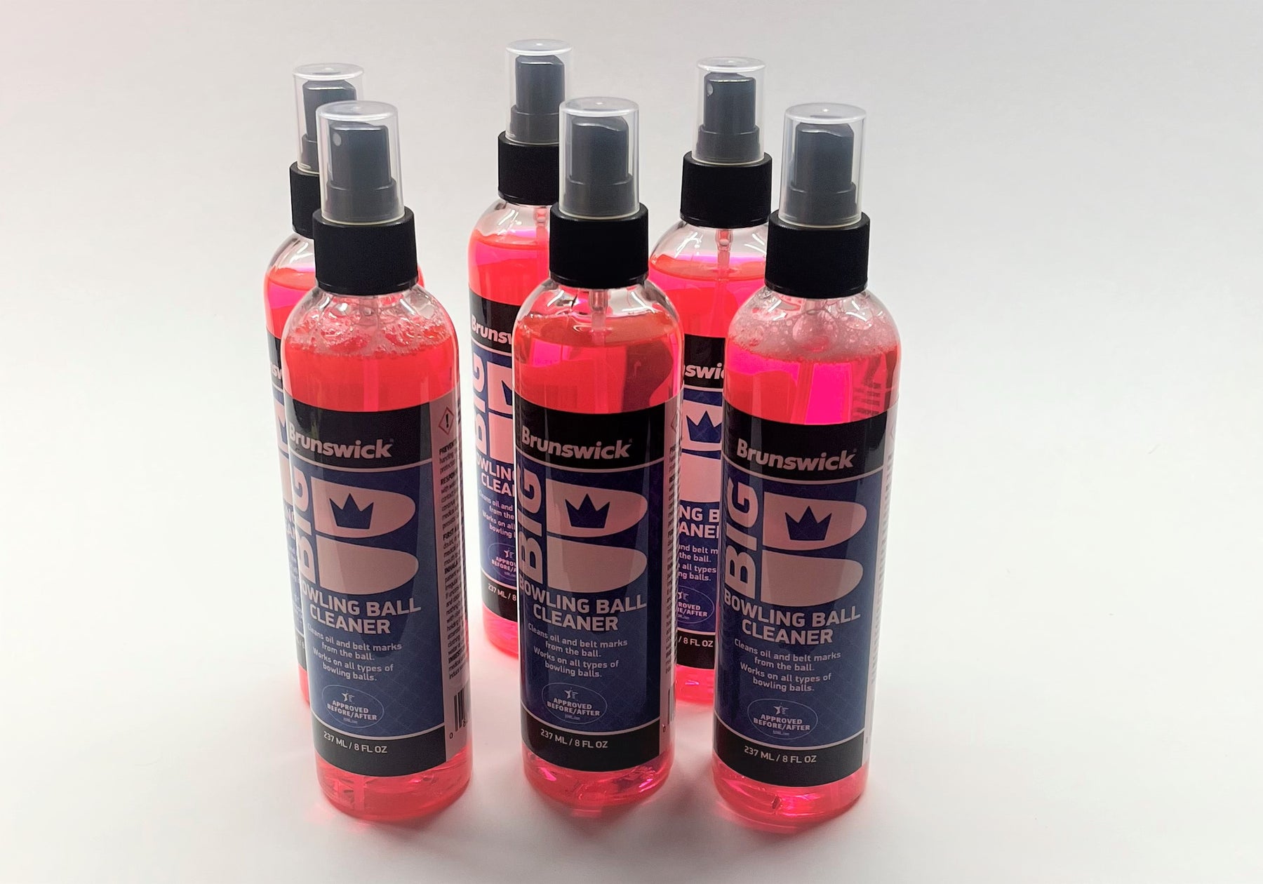 Brunswick Big B Bowling Ball Cleaner - 1 Quart Bottle For Ball Maintenance